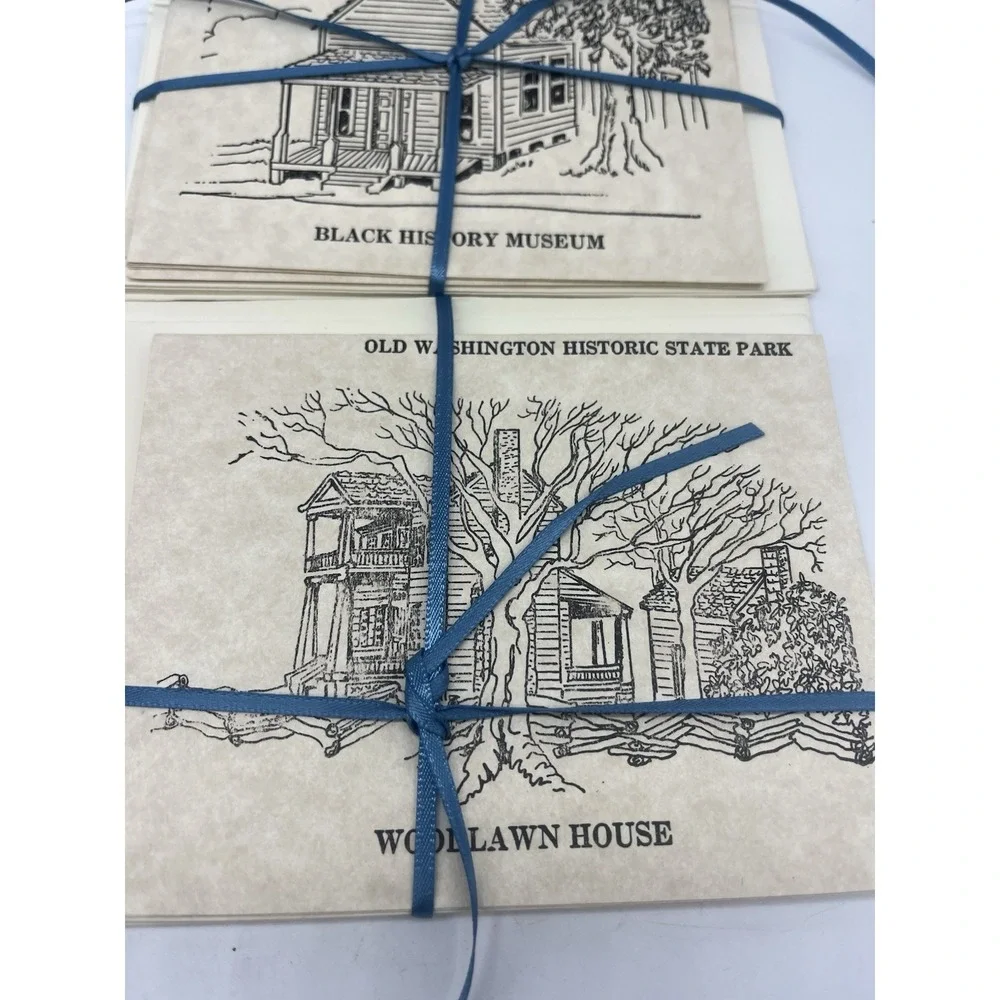Old Washington Historic State Park Arkansas Notecards Lot 2 Packs Black History